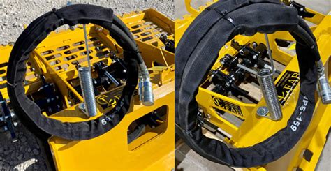 skid steer hydraulic hose saver|hydraulic hose holder for implements.